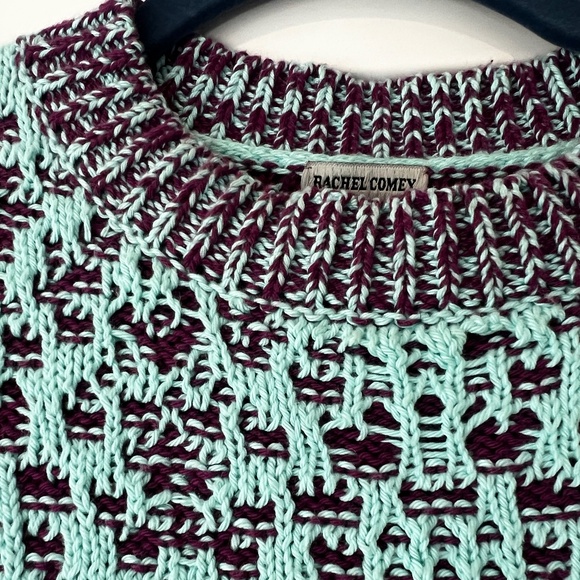 Rachel Comey, Sweater, crop, blue and purple - Picture 2 of 3